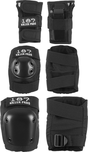 187 6-PACK PAD SET XL BLACK