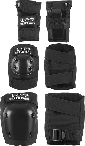 187 6-PACK PAD SET XL BLACK