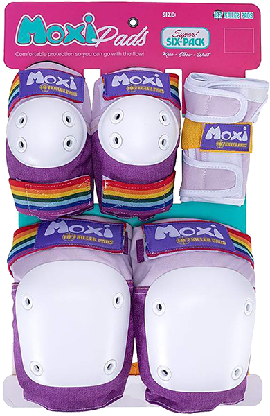 187 6-PACK PAD SET XL.THICK-MOXI LAVENDER