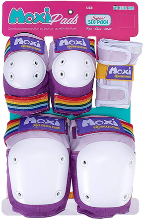 187 6-PACK PAD SET XL.THICK-MOXI LAVENDER