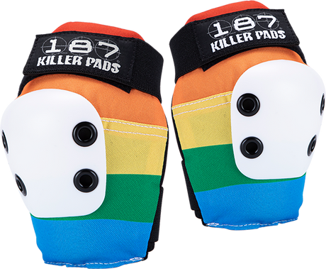187 SLIM ELBOW PADS SMALL RAINBOW