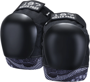 187 PRO KNEE PADS XLARGE KEEGAN PALMER BLK/BLK