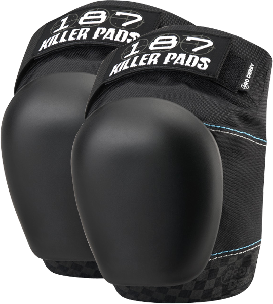 187 PRO DERBY KNEE PADS SMALL BLK BLK