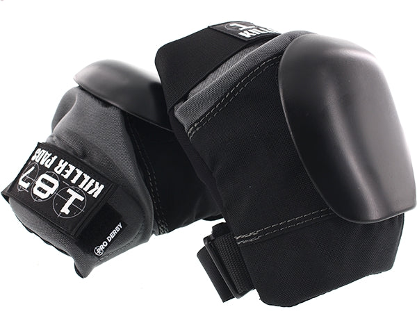 187 PRO DERBY KNEE PADS XLARGE BLK/GREY