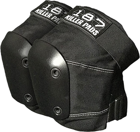 187 SLIM KNEE PADS MEDIUM BLK/BLK