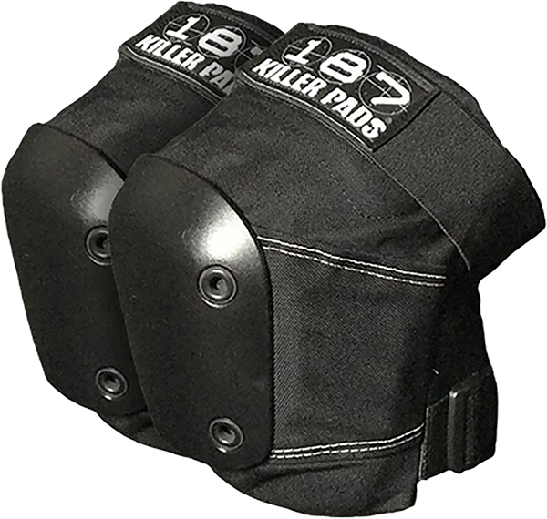 187 SLIM KNEE PADS LARGE  BLK/BLK