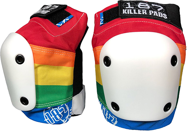 187 SLIM KNEE PADS XLARGE RAINBOW