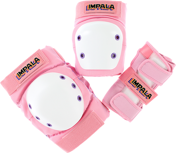 IMPALA ADULT PROTECTIVE PACK PAD SET MEDIUM PINK