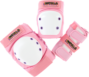IMPALA ADULT PROTECTIVE PACK PAD SET LARGE  PINK