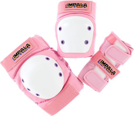 IMPALA ADULT PROTECTIVE PACK PAD SET LARGE  PINK