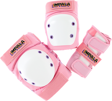 IMPALA KIDS PROTECTIVE PACK PAD SET JUNIOR MEDIUM PINK