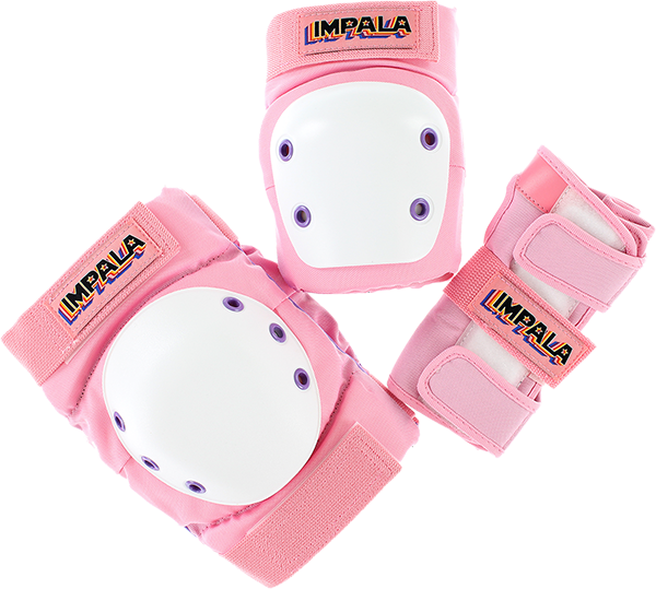 IMPALA KIDS PROTECTIVE PACK PAD SET JUNIOR MEDIUM PINK