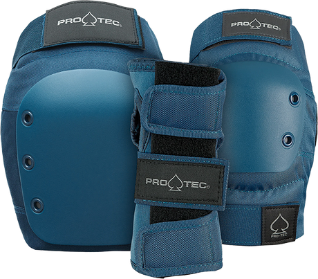 PROTEC ADULT 3 PACK OPEN BACK MEDIUM BLUE
