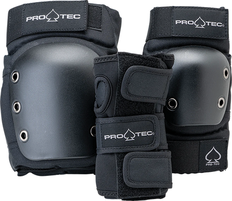 PROTEC ADULT 3 PACK OPEN BACK SMALL BLACK