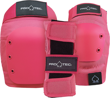PROTEC ADULT 3 PACK OPEN BACK SMALL PINK
