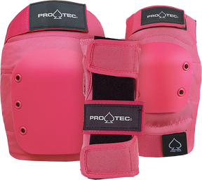 PROTEC ADULT 3 PACK OPEN BACK MEDIUM PINK