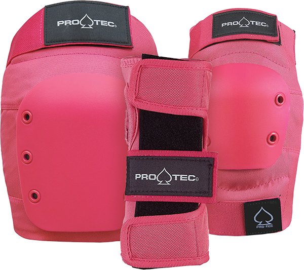 PROTEC ADULT 3 PACK OPEN BACK XLARGE PINK