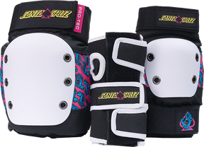 PROTEC ADULT 3 PACK OPEN BACK L-SANTA CRUZ BLACK