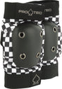 PROTEC STREET ELBOW YTH-CHECK BLK/WHT