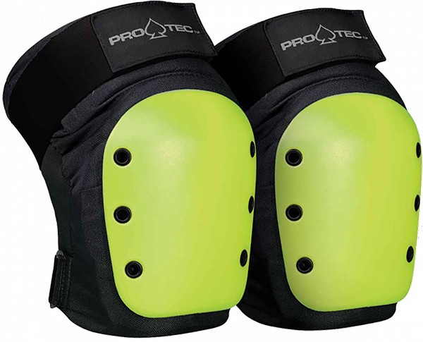 PROTEC RENTAL KNEE PAD SET MEDIUM BLK/BLK