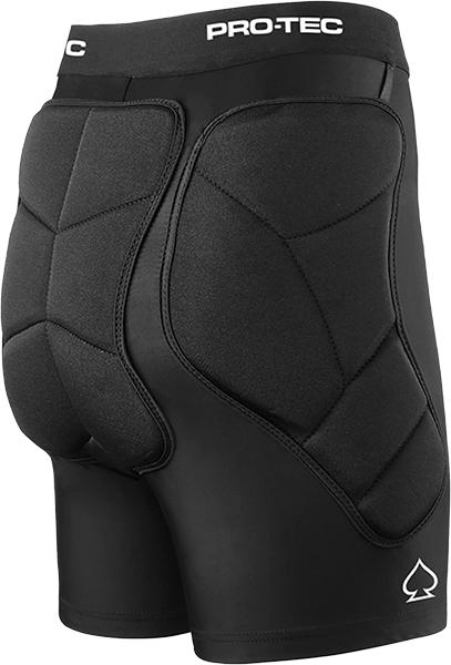 PROTEC IMPACT SHORTS SMALL BLACK