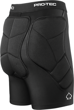 PROTEC IMPACT SHORTS LARGE BLACK