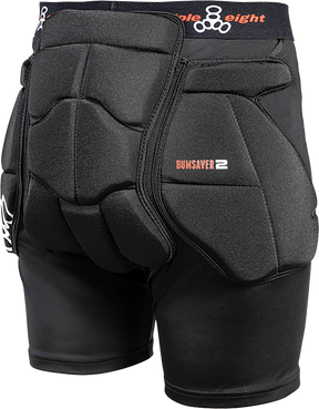TRIPLE 8 BUMSAVER 2 XSMALL BLACK