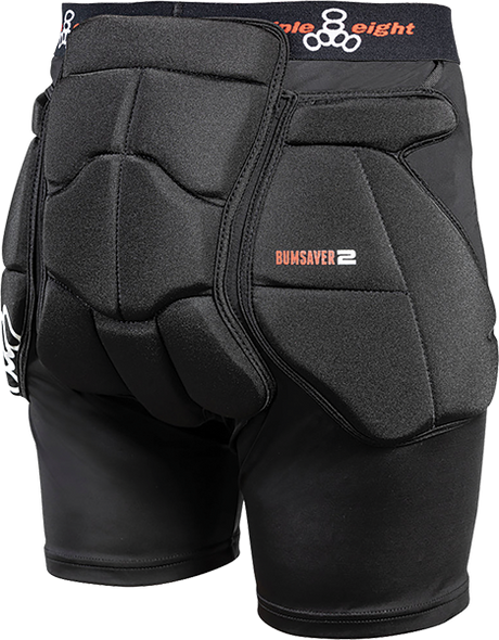 TRIPLE 8 BUMSAVER 2 XSMALL BLACK