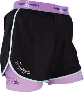 TRIPLE 8 BUMSAVER BARBIE PATIN XLARGE BLK/PUR
