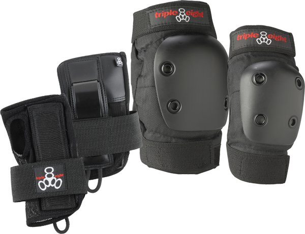 TRIPLE 8 DERBY 3/PK PADSMALL JR knee/elbow/wrist