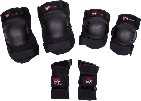 TRIPLE 8 LITTLE TRICKY 3 PK PADS-JR knee ELBOW wrist