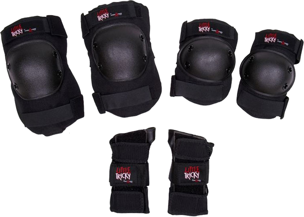 TRIPLE 8 LITTLE TRICKY 3 PK PADS-JR knee ELBOW wrist