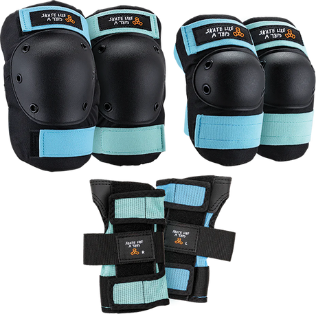 TRIPLE 8 SAVER 3/PK PADS XS-SKATE LIKE A GIRL