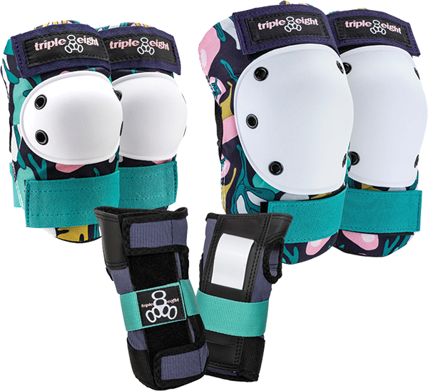 TRIPLE 8 SAVER 3 PK PADS LARGE  FLORAL