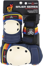 TRIPLE 8 SAVER 3/PK PADS LARGE  PACIFIC BEACH NAVY
