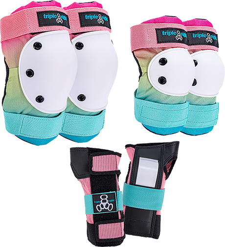 TRIPLE 8 SAVER 3/PK PADS LARGE  SHAVED ICE