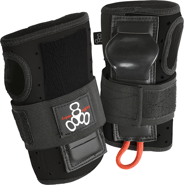 TRIPLE 8 ROLLER DERBY WRISTSAVER XLARGE BLACK