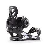 NOW Select Pro Snowboard Bindings Black White L