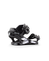 NOW Select Pro Snowboard Bindings Black White L