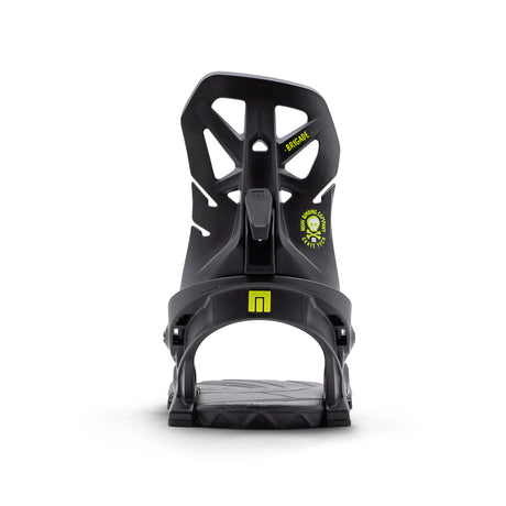 NOW Brigade Snowboard Bindings Black Lime M