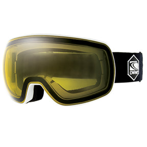Carve Scope Photochromic Goggles White Yellow Onesize
