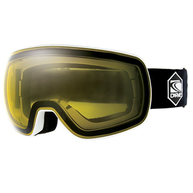 Carve Scope Photochromic Goggles White Yellow Onesize