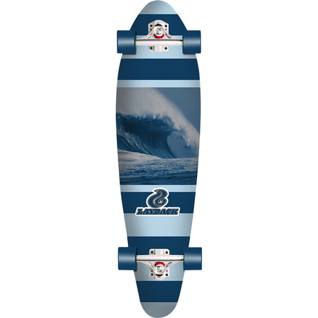 Layback Stormchaser Skateboard Complete Blue 9.75x38