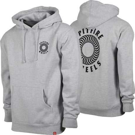 Spitfire Hollow Classic Hoodie Heather Grey S