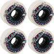AutoBahn ABX Torus Wheels Set Wht Blue Red 52mm/83b