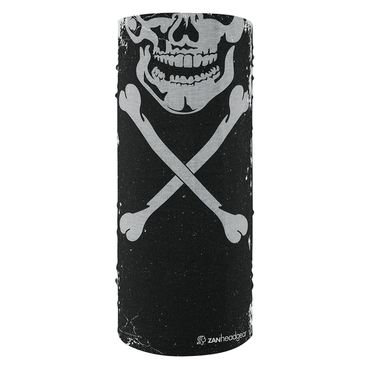 Zan Headgear Motley Tube Poly Skull X Bones One Size