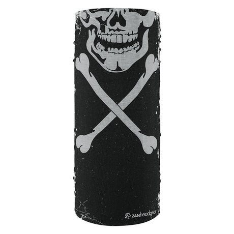 Zan Headgear Motley Tube Poly Skull X Bones One Size