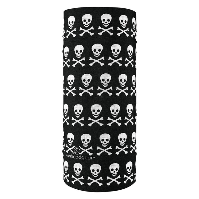 Zan Headgear Motley Tube Poly Skull Bones One Size