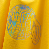 WKND Globe SS TShirt Yellow M
