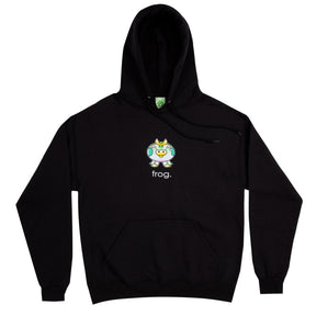Frog Cow Hoodie Black